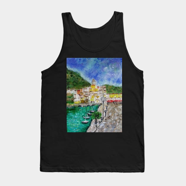 Amalfi Coast Italy Tank Top by IGDecorArt